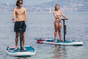 Lanzarote: Utflykt med elektrisk paddleboard och snorkling på Papagayo-stranden