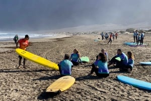 Lanzarote: Famara Beach Surfing Lesson for All Levels