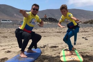 Lanzarote: Famara Beach Surfing Lessons