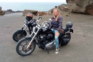 Lanzarote: geführte Motorradtour auf einer Harley-Davidson