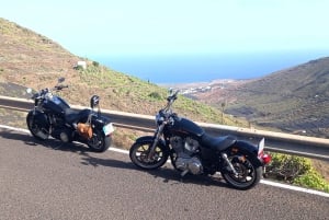 Lanzarote: geführte Motorradtour auf einer Harley-Davidson