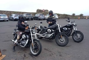 Lanzarote: geführte Motorradtour auf einer Harley-Davidson