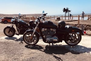 Lanzarote: geführte Motorradtour auf einer Harley-Davidson