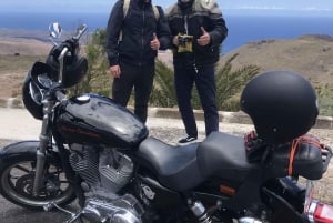Lanzarote: geführte Motorradtour auf einer Harley-Davidson