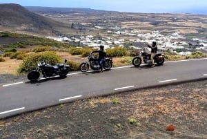 Lanzarote: geführte Motorradtour auf einer Harley-Davidson