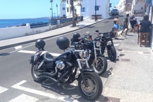 Lanzarote: geführte Motorradtour auf einer Harley-Davidson