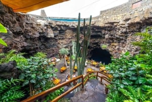 Lanzarote: Gröna grottor, Jameos del Agua och Mirador-tur