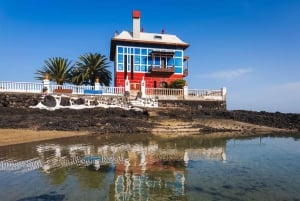 Lanzarote: Gröna grottor, Jameos del Agua och Mirador-tur