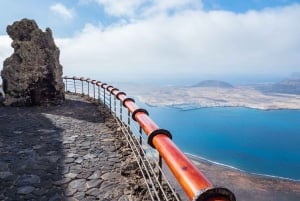 Lanzarote: Gröna grottor, Jameos del Agua och Mirador-tur