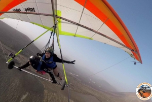 Loty w tandemie na lotni Lanzarote