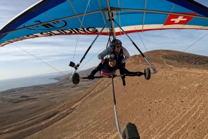 Loty w tandemie na lotni Lanzarote