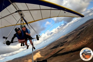 Loty w tandemie na lotni Lanzarote