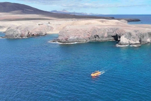 Lanzarote High-Performance Boat: Utflykt till Isla de Lobos och Papagayo