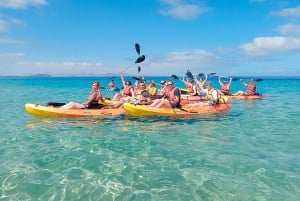 Lanzarote: Kajakkimelonta ja snorklaus Papagayo-rannalla