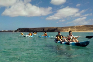 Lanzarote: Kajak og snorkling på Papagayo-stranden