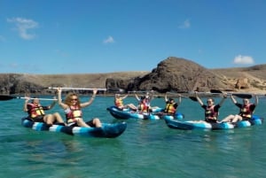 Lanzarote: Kajak og snorkling på Papagayo-stranden