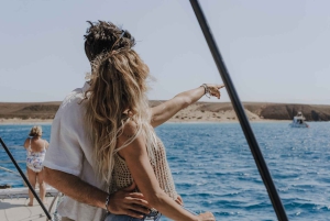 Lanzarote: Vattenbussbiljett från Playa Blanca till Marina Rubicón