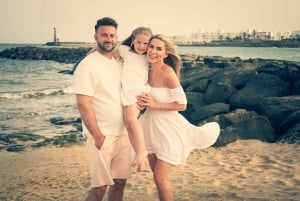 Lanzarote: servizio fotografico privato per famiglie e coppie