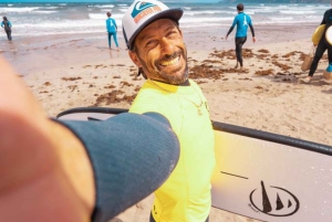 Lanzarote: Privéles surfen in Famara Beach