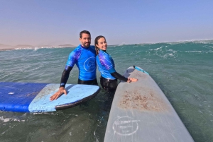 Lanzarote: Privéles surfen in Famara Beach
