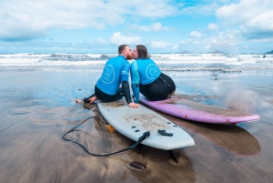 Lanzarote: Privéles surfen in Famara Beach