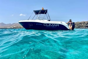 Lanzarote (Puerto Calero): Båtuthyrning med och utan licens.