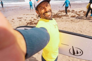 Lanzarote : Cours de surf à Famara Beach