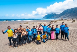 Lanzarote : Cours de surf à Famara Beach