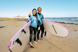 Lanzarote : Cours de surf à Famara Beach