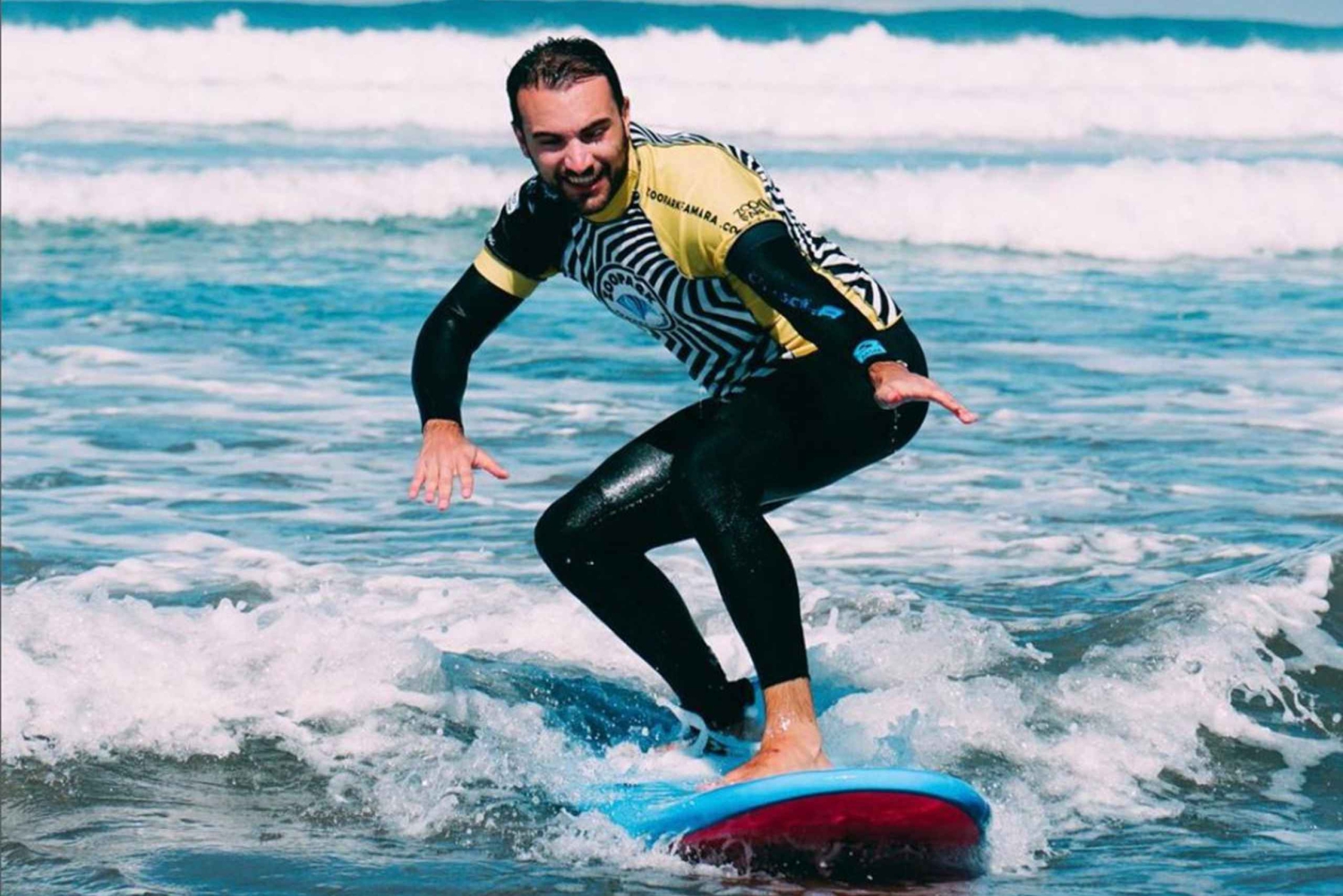 ランサローテ島：ファマラのサーフィンコース パッケージ