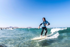 Lanzarote : leçon de surf avec une approche holistique
