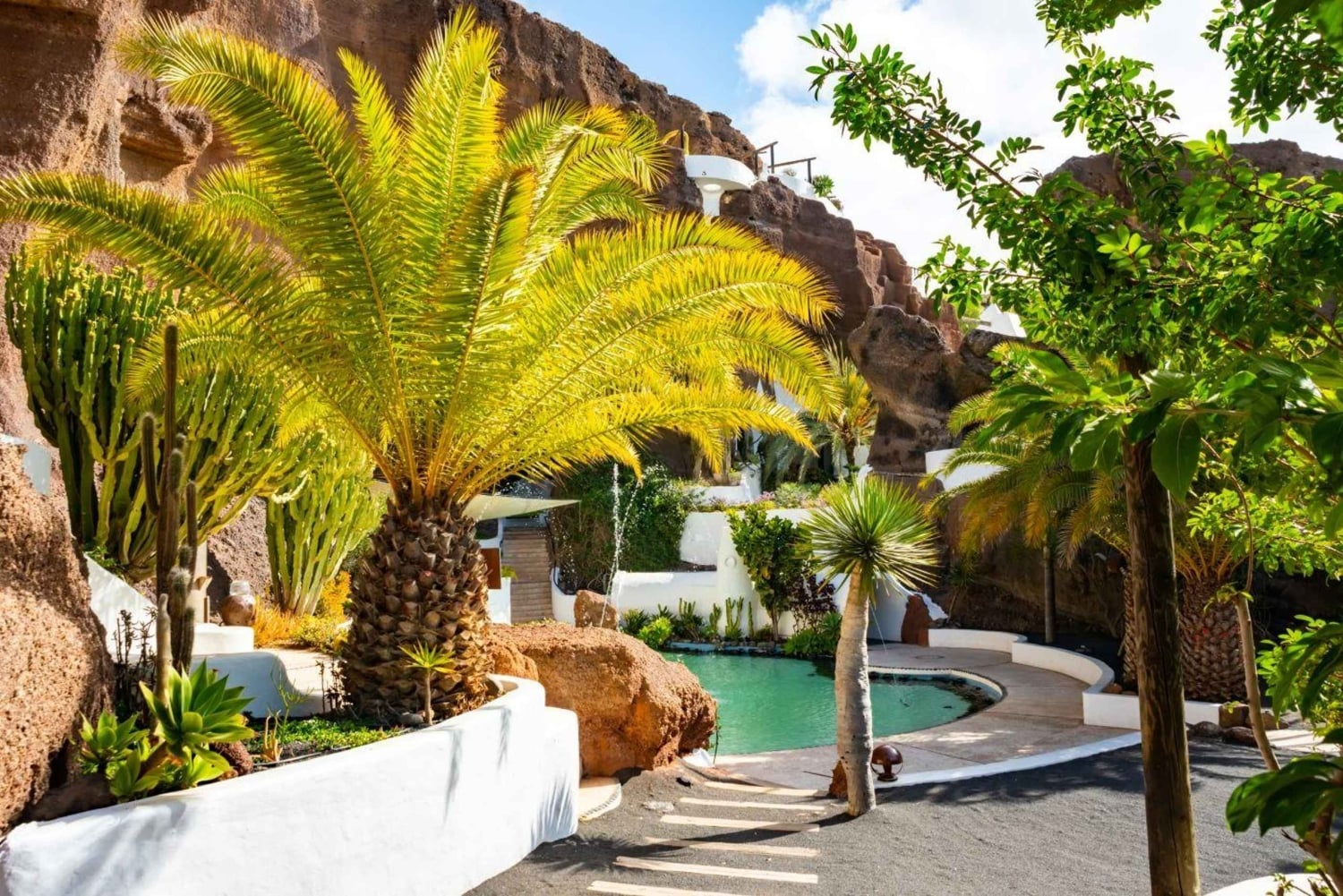 Lanzarote: Teguise-markedet og LagOmar privat omvisning