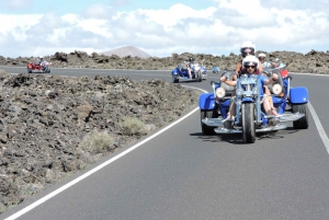 Lanzarote: tur med trehjulig trike för tre personer