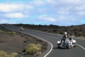 Lanzarote: tur med trehjulig trike för tre personer