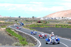 Lanzarote: tur med trehjulig trike för tre personer