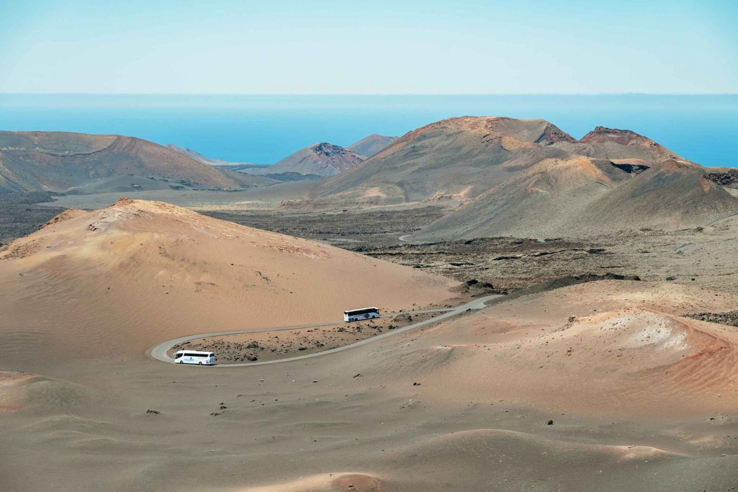 Lanzarote: Nationalparken Timanfaya och rundtur i La Geria