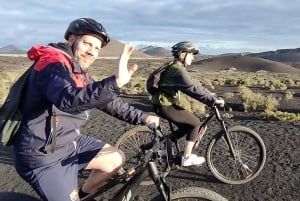 Lanzarote: Elcykeltur i Timanfaya vulkanske naturpark