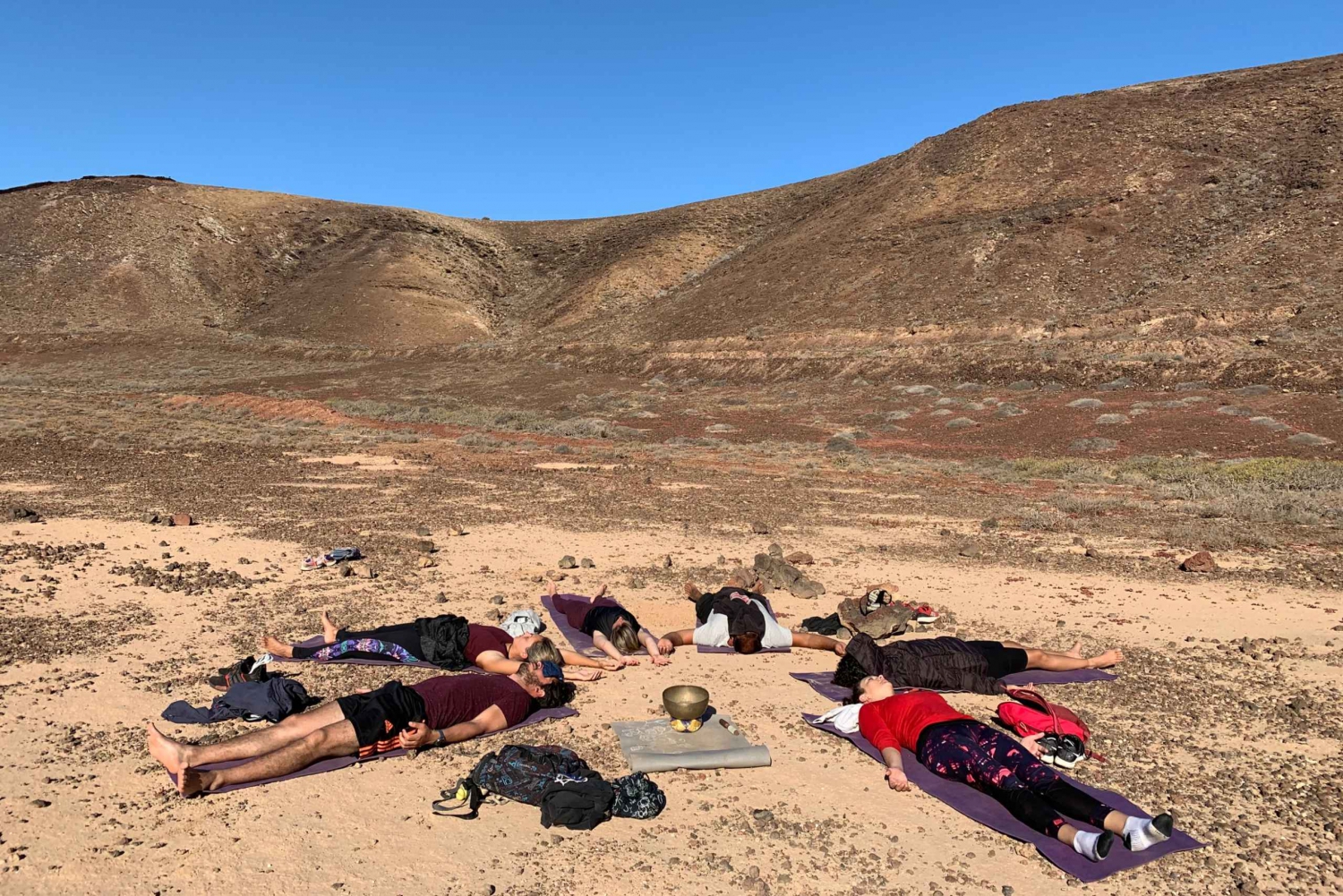 Lanzarote: Vulkanische Yoga-Session mit Meerblick