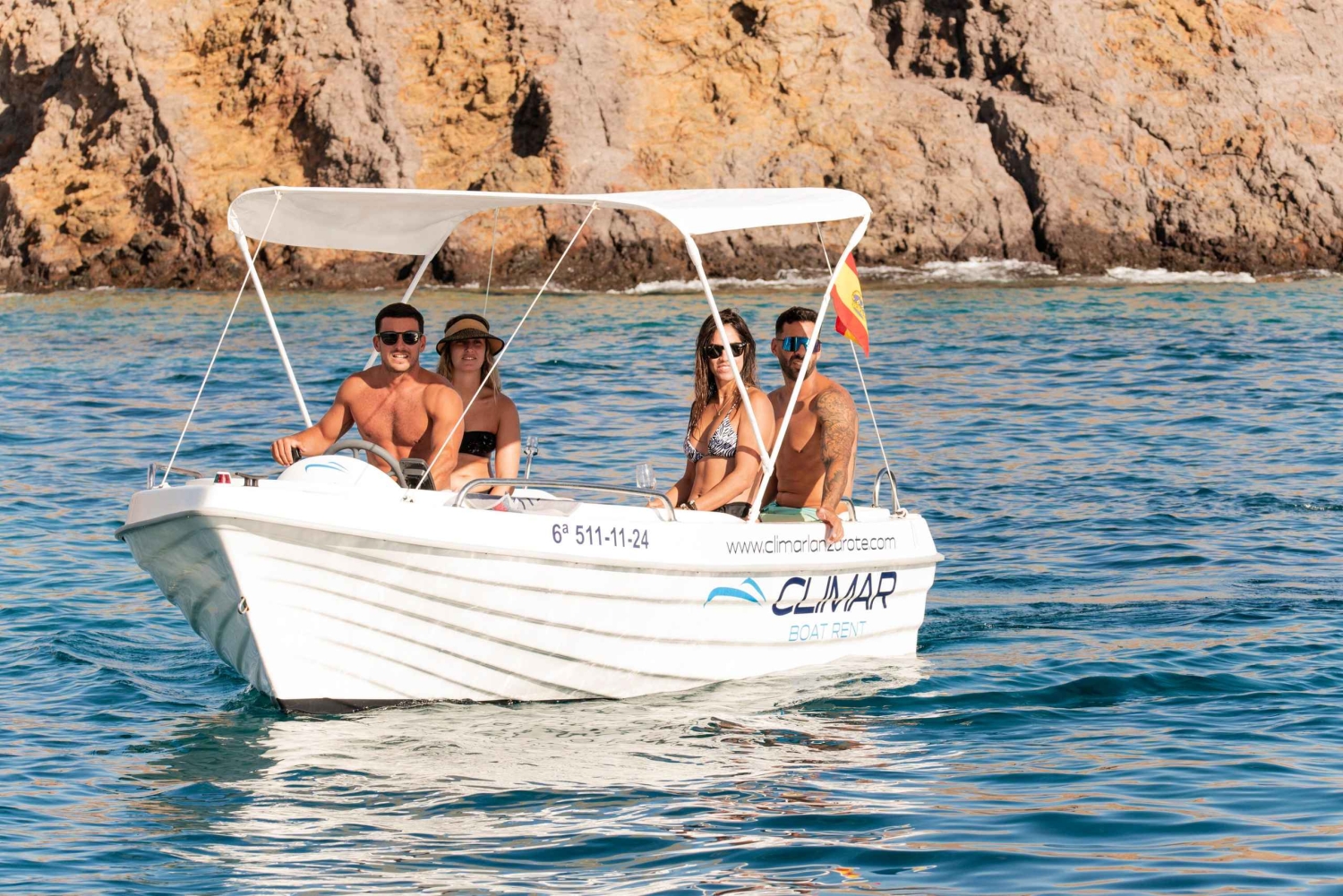 Lanzarote (Yaiza): Bootverhuur met advies in Puerto Calero.