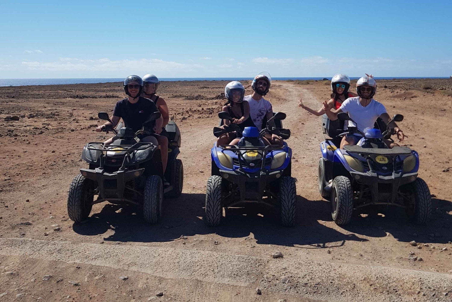 ランサローテヤイザ・プラヤ・ブランカ クワッドツアー