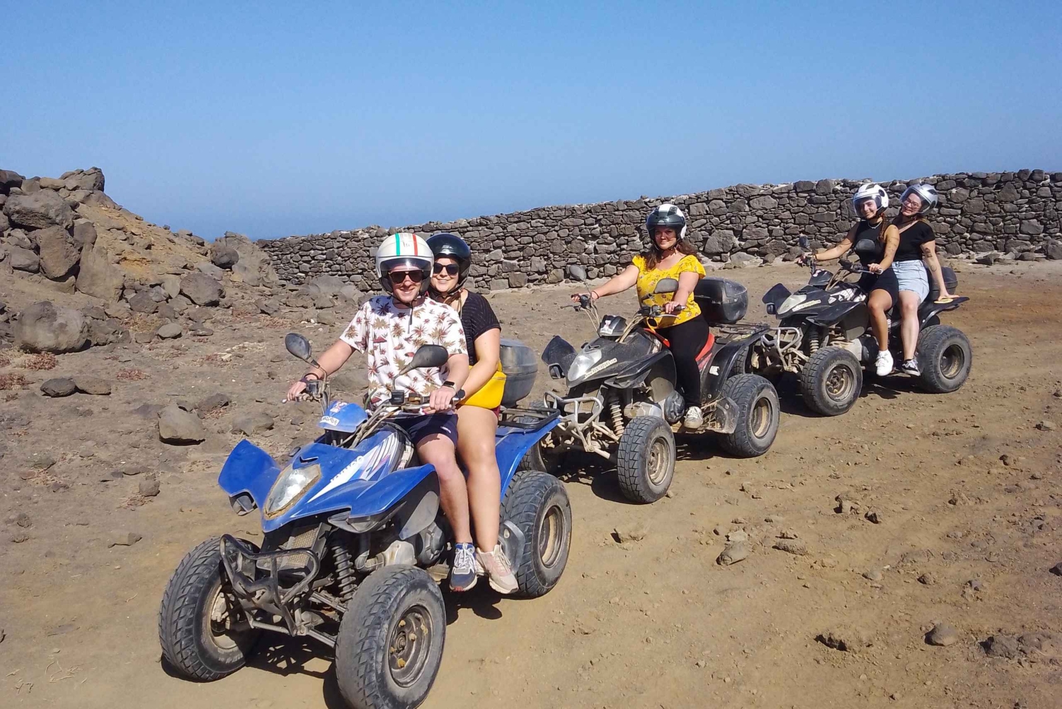 ランサローテヤイザ・プラヤ・ブランカ クワッドツアー