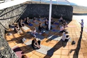 Lanzarote Outdoor Yoga Class with Ocean Views