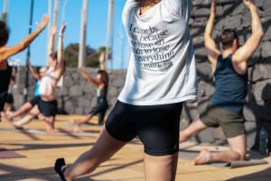 Lanzarote Outdoor Yoga Class with Ocean Views
