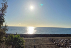 Maspalomas: Excursão a pé ao pôr do sol com vistas do farol