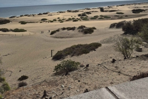 Maspalomas: Excursão a pé ao pôr do sol com vistas do farol