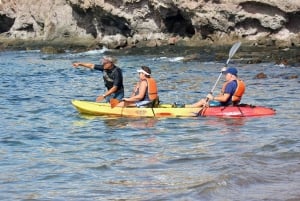 Papagayo : Expérience de kayak dans le monument naturel de Los Ajaches