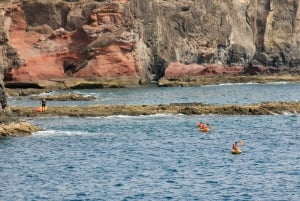 Papagayo : Expérience de kayak dans le monument naturel de Los Ajaches