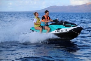 Playa Blanca: 40-Minute Jet Ski Excursion in Marina Rubicón