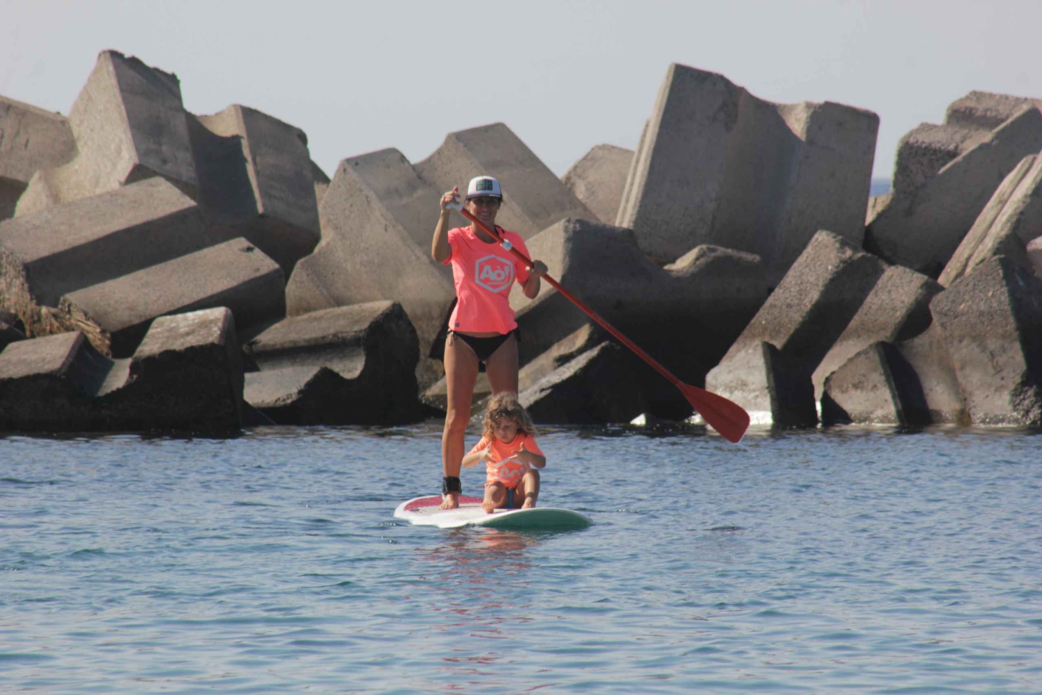 Playa Blanca: Lektion i stand-up paddleboard