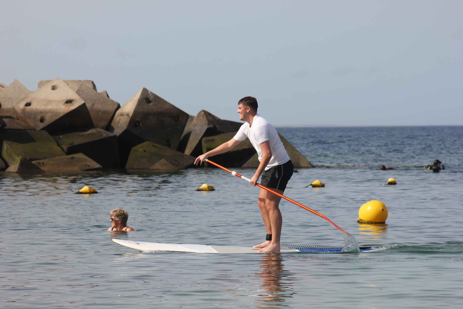 Playa Blanca: Lektion i stand-up paddleboard